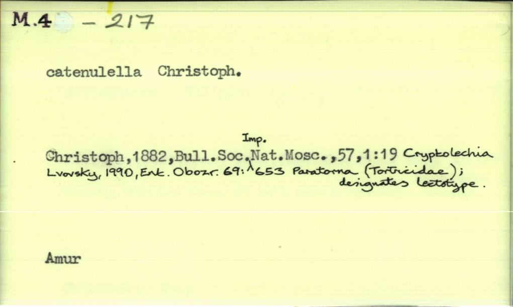 front of card